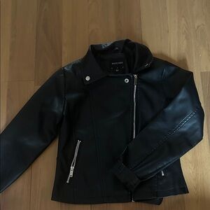 Brave Soul Black Jacket with Silver Accents